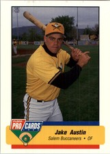 1994 Salem Buccaneers Fleer/ProCards #2335 Jake Austin