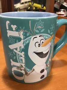 OLAF COFFEE MUG. DISNEY FROZEN MUG. Art Deco Print Mug. B155 - Picture 1 of 12