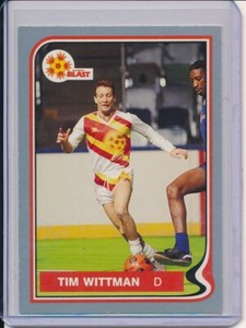 TIM WITTMAN 1987 PACIFIC MISL SOCCER #103 BALTIMORE BLAST