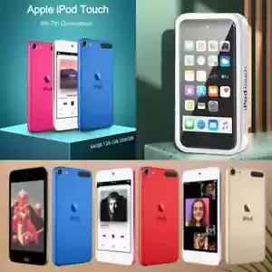 ✅New Apple iPod Touch 7th 6 5 4 Gen 16/32/64/128GB All Colors Sealed Box-US LOT✅ - Picture 1 of 23