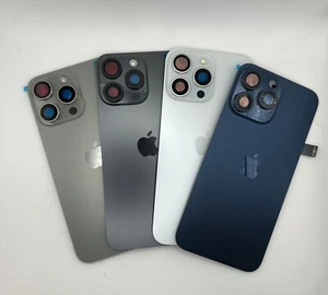 Back Glass iPhone 15 Pro and 15 Pro Max NFC / MagSafe Magnets /Flex cables/Flash - Picture 1 of 3
