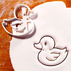 Baby Ente Keksausstecher - Süß Ostern Dusche Tiere Bauernhof Thema Geburtstag - Bild 1 von 6