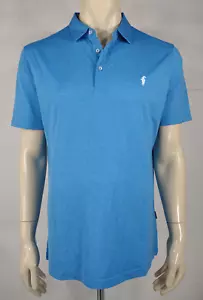 NWT Bean Leffen blue short sleeve polo golf shirt mens XXL 2XL - Picture 1 of 11