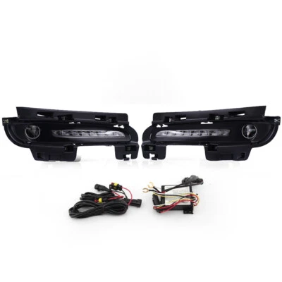 For 12-16 Jeep Grand Cherokee SRT8 DRL Daytime Running Light Fog Lamp Assembly - Image 1 of 4