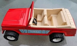 *RARE FIND* Vintage Tonka Jeep Red Metal Truck XR-101 GREAT CONDITION. - Picture 1 of 24