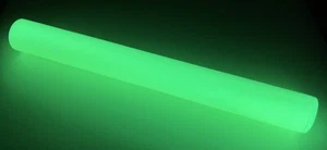 Glow Stick supra2nv®️Bright AF Glow®️ 19mm X 160mm Rechargeable Machinable GREEN - Picture 1 of 4