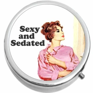 Caja de píldoras de vitaminas de medicina sexy y sedada - Imagen 1 de 4