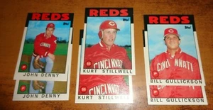 CINNCINATI REDS--1986 TOPPS TRADED ((2)) TEAM SETS--B GULLICKSON--KOSTENLOSER VERSAND-L@@k - Bild 1 von 1