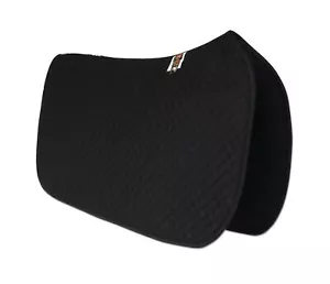 ECP All Purpose Diamond Quilted Western Saddle Pad Black - Picture 1 of 4