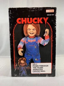 ANIMIERTE CHUCKY PUPPE 3,5 FUSS ÄNGSTE DURCH DIE JAHRE HOME DEPOT BRANDNEU VERSIEGELT - Bild 1 von 5