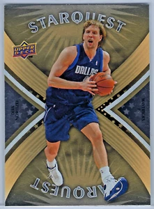 Tarjeta ultra rara Dirk Nowitzki - 2008/09 Upper Deck Starquest # SQ-24 - Imagen 1 de 2