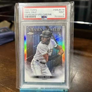 2022 Topps Update Stars Of MLB Oneil Cruz Pirates RC PSA 9 MINT - Picture 1 of 3