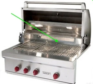 Wolf BBQ-2 Small Grill Grate | Made in USA | Genuine Wolf | Worldwide Shipping - Picture 1 of 3