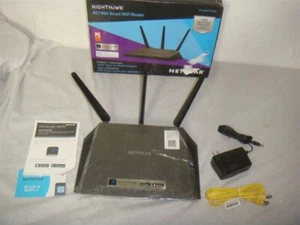 NETGEAR NIGHTHAWK R7000 AC1900 GIGABITOWY INTELIGENTNY ROUTER WIFI 1GHZ DWURDZENIOWY - Zdjęcie 1 z 8