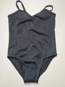Dance Leotard Balera MT2214 Child Sm Black Ballet Jazz Camisole Low Back No Pkg - Picture 1 of 4