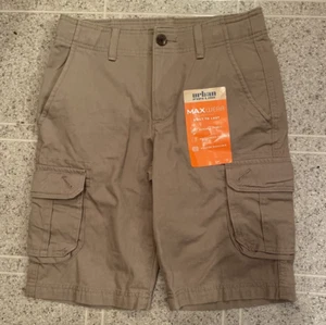 NWOT URBAN PIPELINE Boys Size 12 tan Cargo Shorts adjustable waist Retail $ 34. - Picture 1 of 3