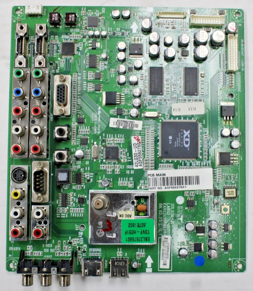 PLACA PRINCIPAL LG LCD TV 42LG30-UD 42" AGF55627601 Foto 1 de 1