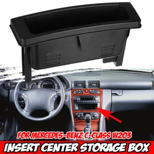 Pour Mercedes Classe C W203 Voiture Inférieur Console Centrale Plateau Rangement - Foto 1 di 10