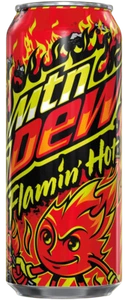 Flaming Hot Mountain Dew Edición Limitada Lata Única (1) 16 oz - TOTALMENTE NUEVA - Imagen 1 de 5
