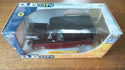 Jada 1957 Chevy Suburban 1/24 Dub City New in Sealed Package - Image 1 of 4