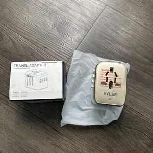 Vylee International Travel 3in1 Plug Power Adapter Detachable Universal UK USA.. - Picture 1 of 6