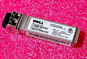 DELL 0P7D7R SFP28-25G-SR 25GBE FTLF8536P4BCL-FC 850nm SW SFP+ MMF LC Transceiver - Picture 1 of 2