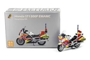 TINY 1/43 Honda ST1300P HKFSD EMAMC ( White ) Member Exclusive NEW in box - Foto 1 di 5