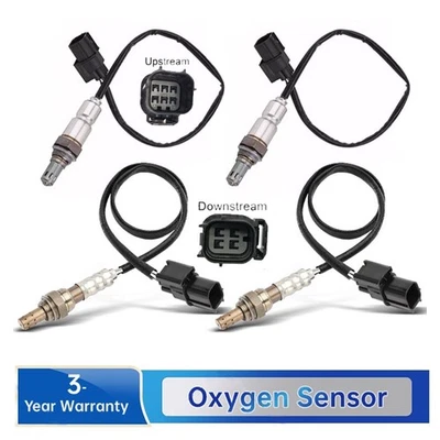 4x Up+Down Oxygen Sensor For 2009-2014 Acura TL 3.5L 3.7L 2010-2013 MDX ZDX 3.7L Foto 1 de 4