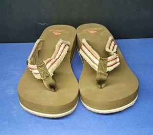Margaritaville Beach Classic Flip Flop Sandals Womens 11 Slip On Thong MG1451A - Picture 1 of 6