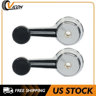 Window Crank Handle Left & Right for Jeep Cherokee Wagoneer Wrangler Foto 1 de 4