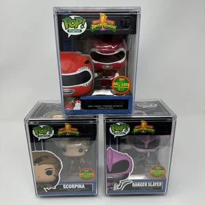 Funko Pop Digital Power Rangers Legendary Limited Editions 76 77 78 HIGH GRADE - Picture 1 of 13