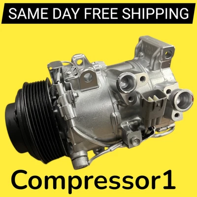 AC Compressor For Lexus IS250 IS350 2006 2007 2008 2009 2010 2011 2012 2013 RWD - Image 1 of 3
