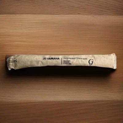 Grabadora soprano alemana Yamaha año-23 natural 1,00,00,75 natural E4 Foto 1 de 4
