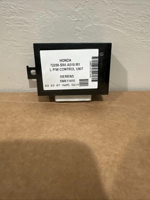 Módulo de control de ventana eléctrica para conductor izquierdo Honda Pilot 2003-2008 OEM 72256S9VA010M1 Foto 1 de 3