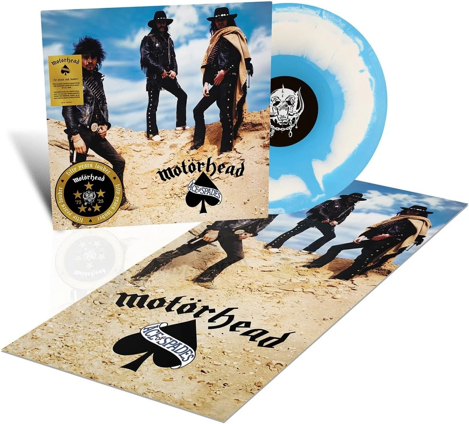 Motorhead - Ace Of Spades Blue & White Vinyl Vinyl