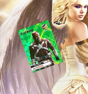 RED GUARDIAN David Harbour 2024 Upper Deck HoloGrFX GREEN Marvel Studios SSP /10 - Picture 1 of 3
