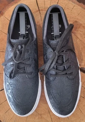 Raro Nike SB Stefan Janoski 'Floral Repujado' Talla 9.5 Zoom Skateboarding Foto 1 de 4