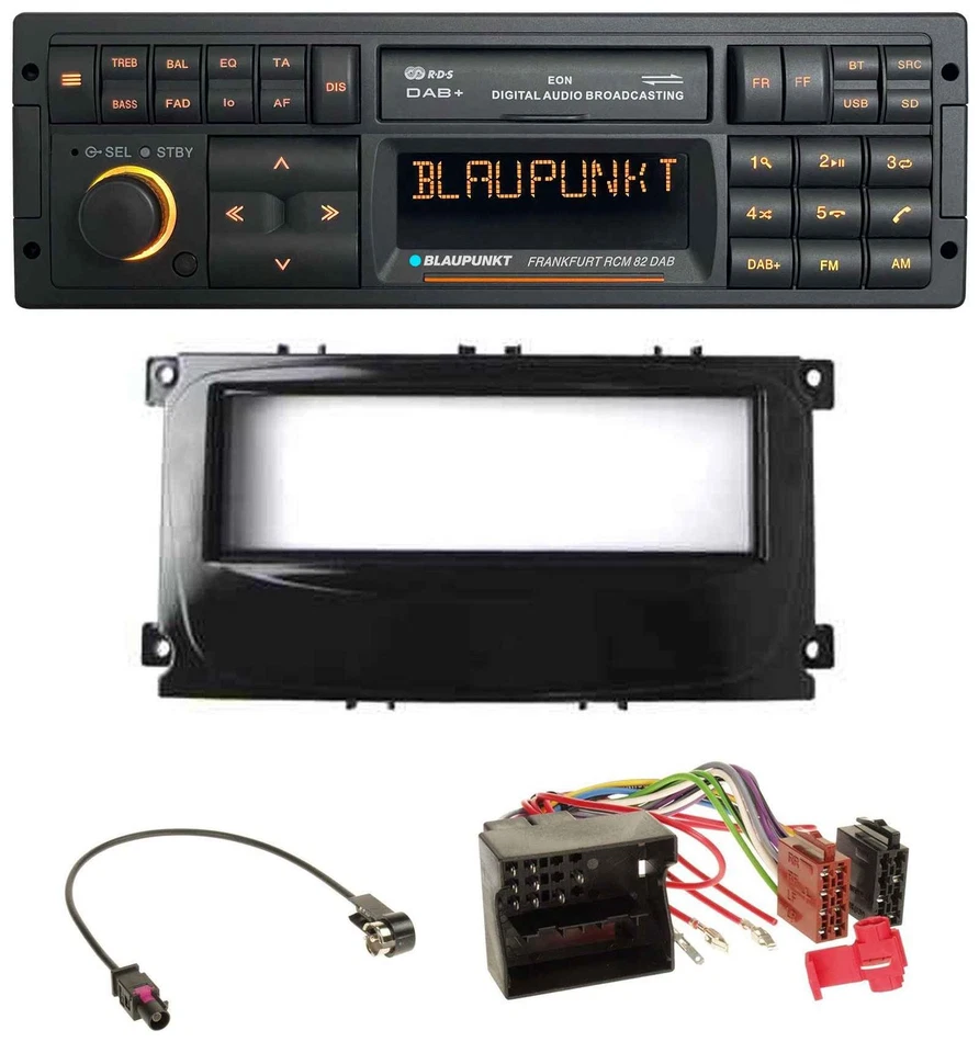Blaupunkt USB DAB SD MP3 Bluetooth Autoradio für Ford Mondeo S-Max 07-14 glänzen - Bild 1 von 4
