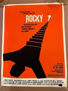 Olly Moss Rocky Poster Print Rolling Roadshow Philadelphia Not Mondo - Picture 1 of 5