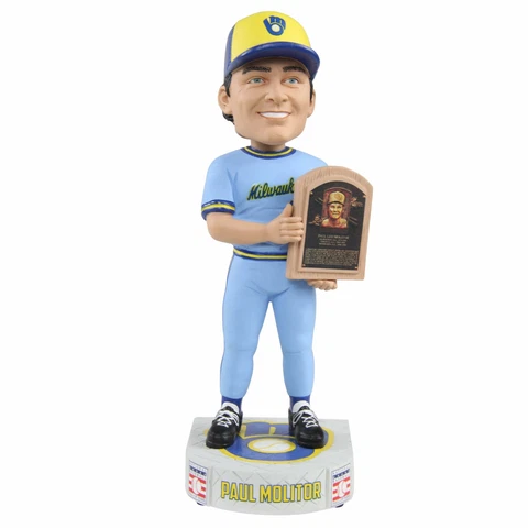 Paul Molitor Milwaukee Brewers MLB Hall of Fame Special Edition Bobblehead MLB Cover