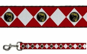 Cat or Dog Leash Licensed Power Rangers Red WPR012 - Picture 1 of 1