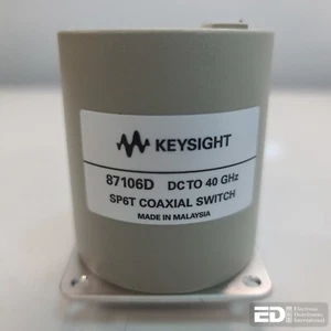 Keysight 87106D DC to 40 GHz SP6T Coaxial Switch - Picture 1 of 5