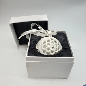 Pandora 2011 Christmas Ball Porcelain Holiday Ornament Promo - Picture 1 of 13
