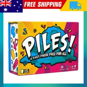 For Fast-paced Free-for-all Piles Card Games Family Kids Board Game Age 8+ NES - Picture 1 of 17