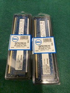 Dell 4GB SNP531R8C/4G Memory Module upgrade 4GB 1600MHz (PC3-12800) Includes 2 - Picture 1 of 1