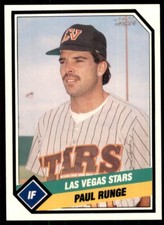 1989 CMC Las Vegas Stars Paul Runge Las Vegas Stars #21