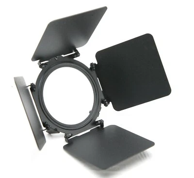 4-Ways Metal Barndoor For Tungsten Video Light With 65-70mm Diameter Head. SEE. - Image 1 of 2