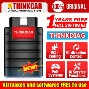 THINKCAR Thinkdiag Pro Bluetooth All System OBDII Scan Tool for iPhone & Android