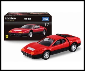 TOMICA PREMIUM 17 Ferrari 512 BB 1/61 TOMY DIECAST CAR RED 2018 DEC NEW (A) - Picture 1 of 9