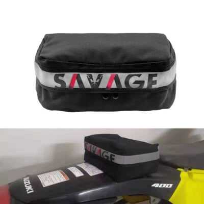 Paquete de bolsa de herramientas para guardabarros de asiento trasero para SUZUKI DRZ400SM DRZ400E DR-Z 400/250 Foto 1 de 4